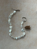 Silver Shards Baroque Pearl Bracelet
