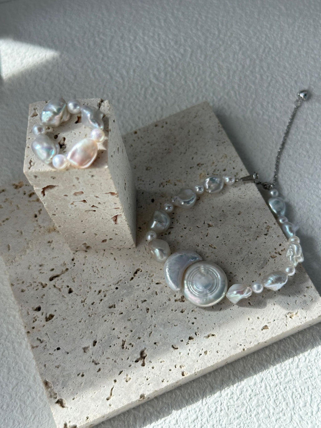 Sun & Moon Radiance Baroque Pearl Bracelet